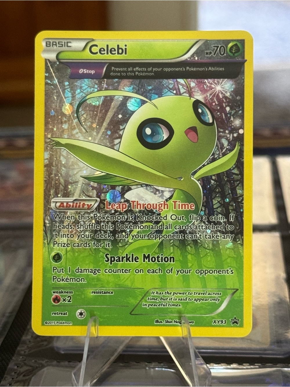 Celebi XY93 Black Star Promo Pokemon